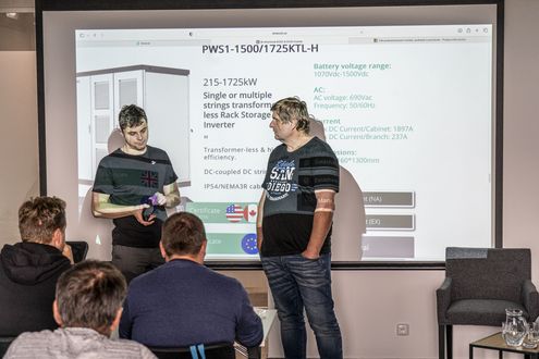 Školení Goodwe a Pylontech 1