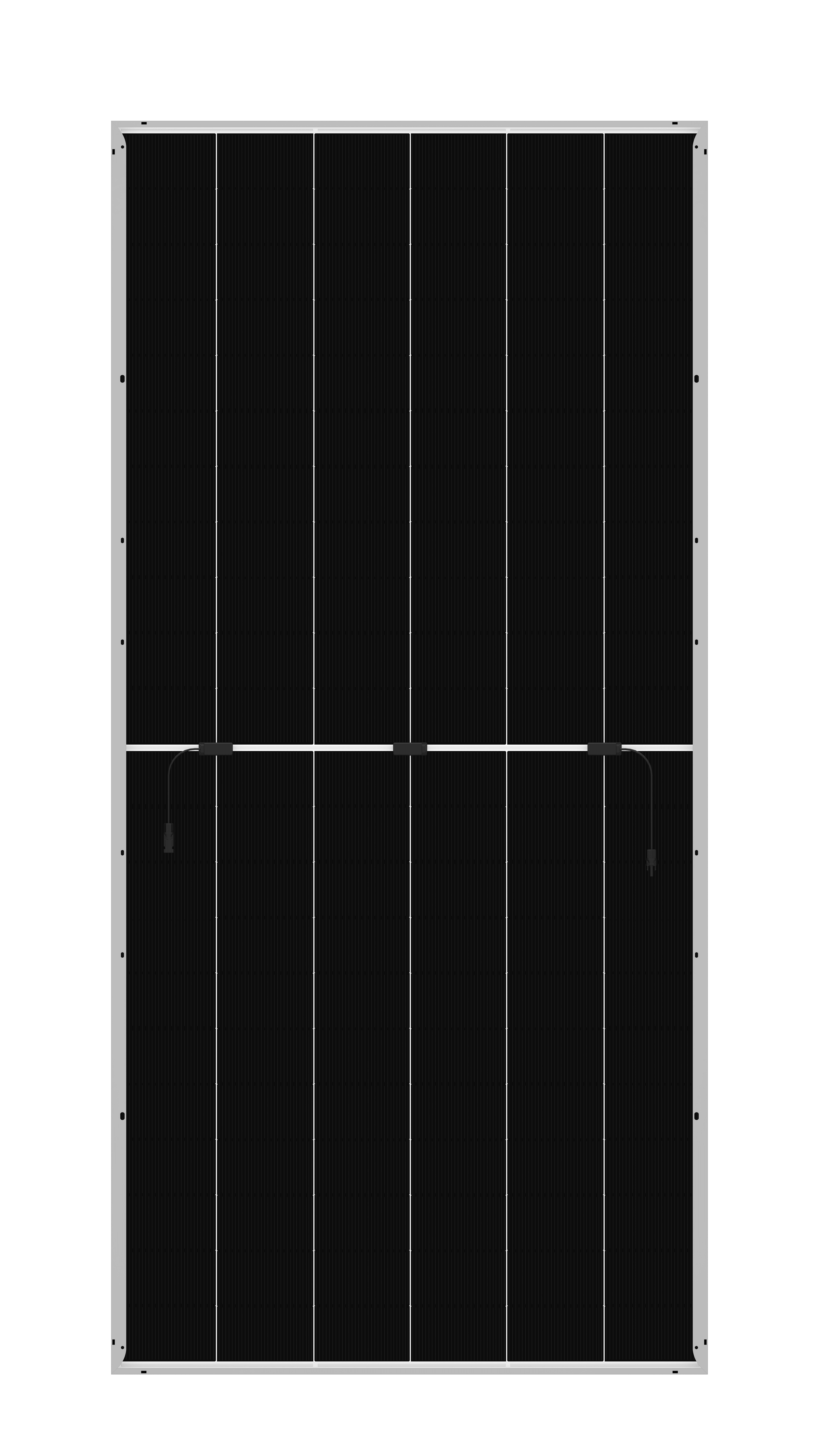 Aiko Stellar 2N+ AIKO-A650-GRH66Dw, dual glass, bifaciál, kabel 0,3 m