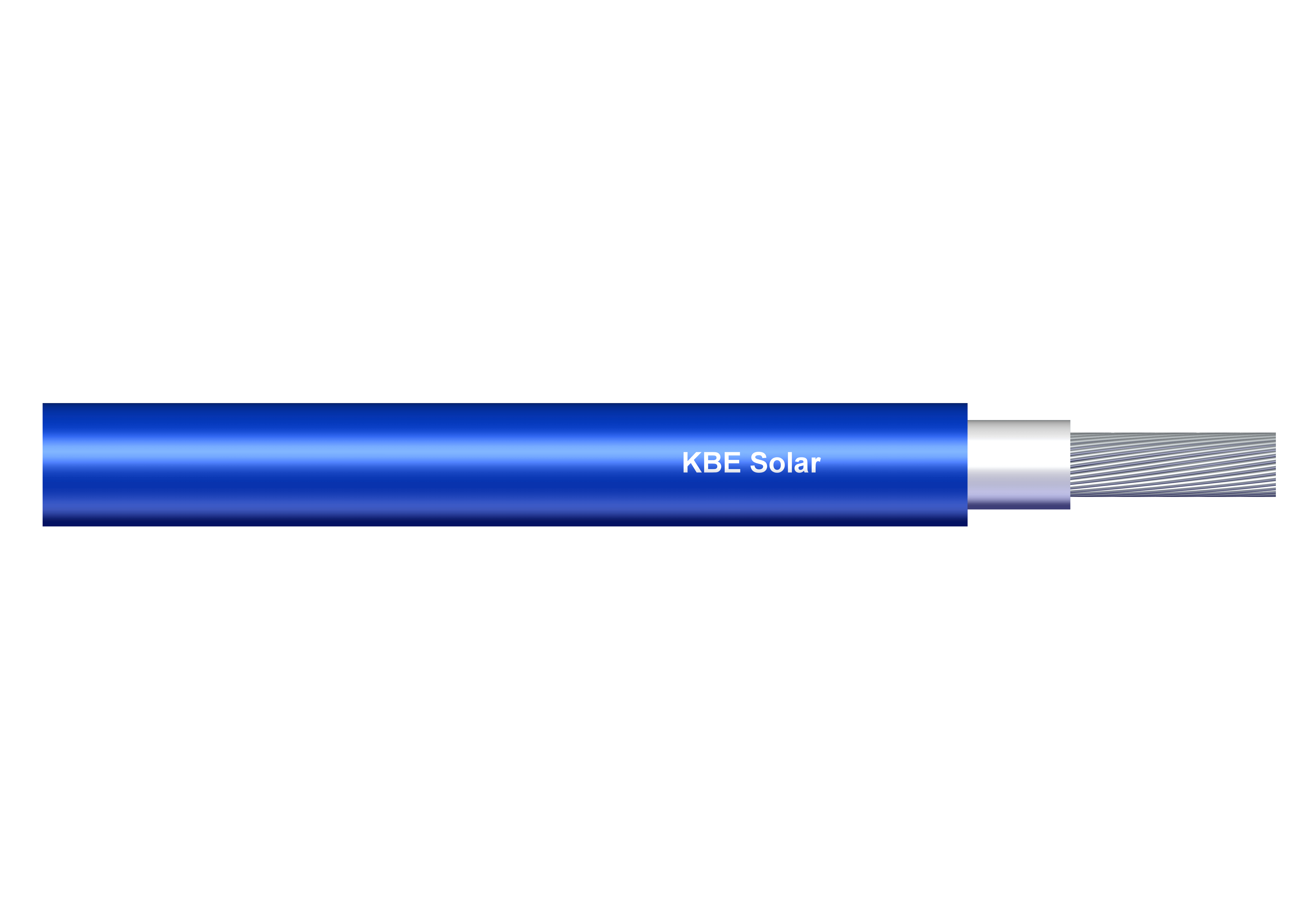 KBE Solar DB+, 4mm², 500m, modrý
