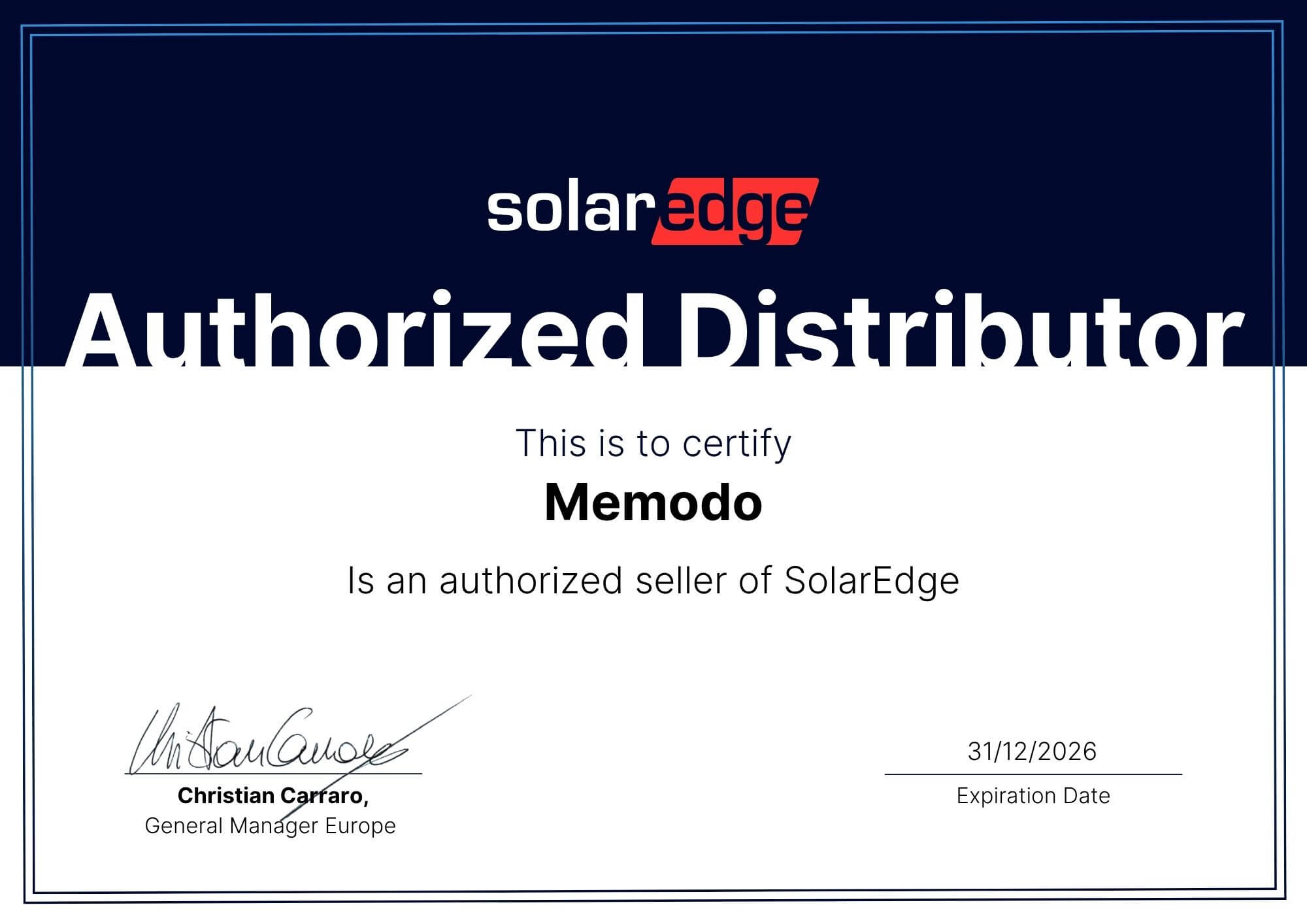 SolarEdge Homeautomation teplotní senzor Hot-Water