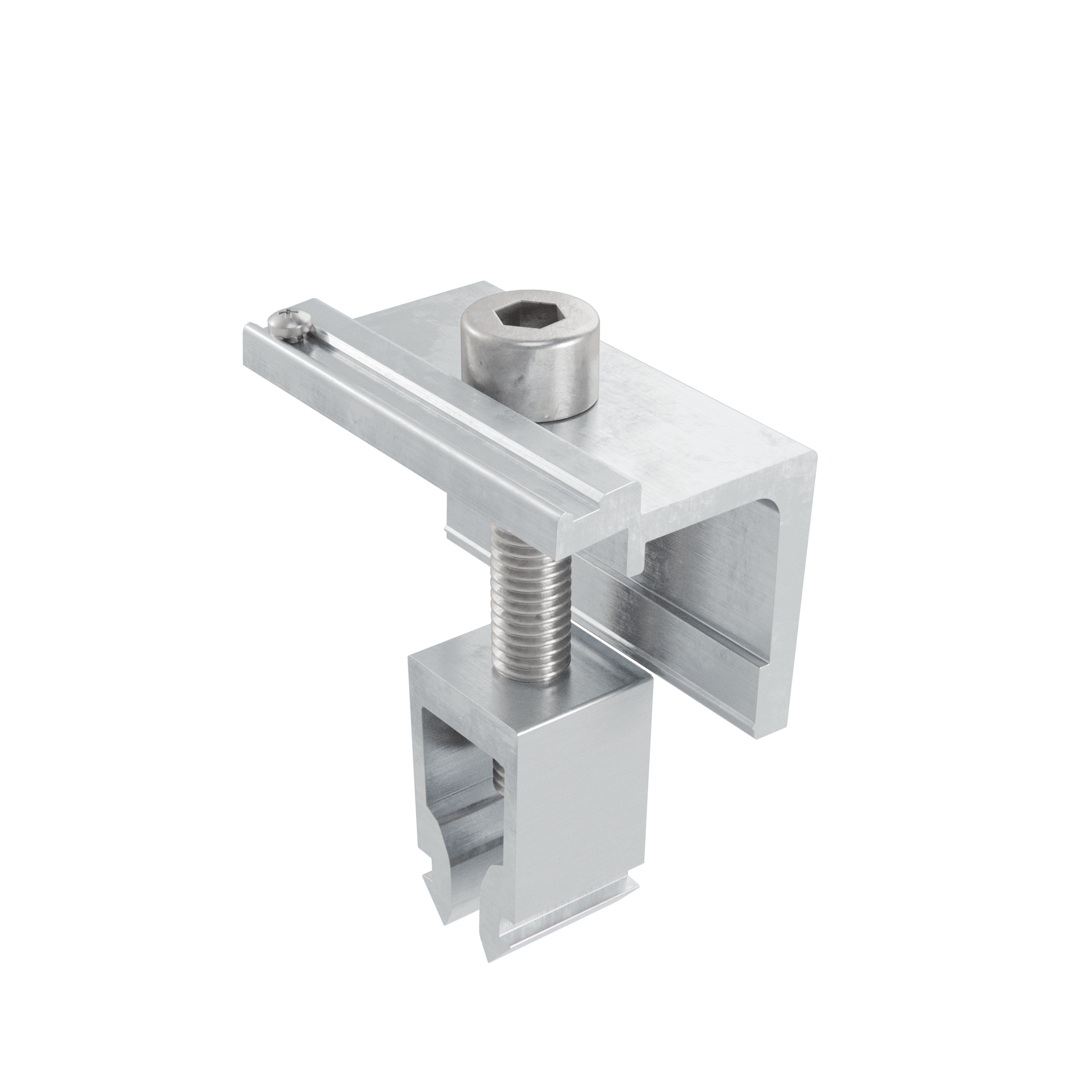 Alumero easyCLAMP Endklemme, 30 - 42 mmClick mit Pin