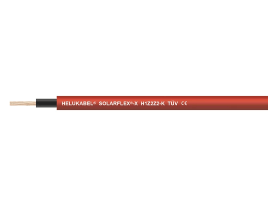 Solarkabel HELUKABEL Solarflex H1Z2Z2-K 16,0 mm² 100m rot