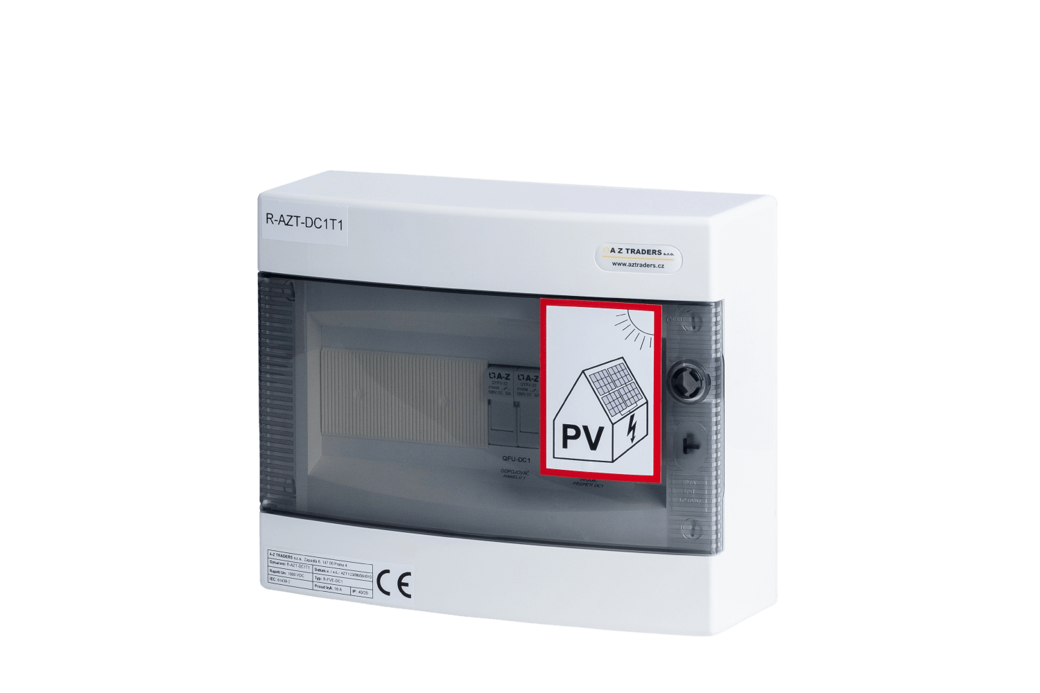 Überspannungsbox AZT DC1, T1+T2