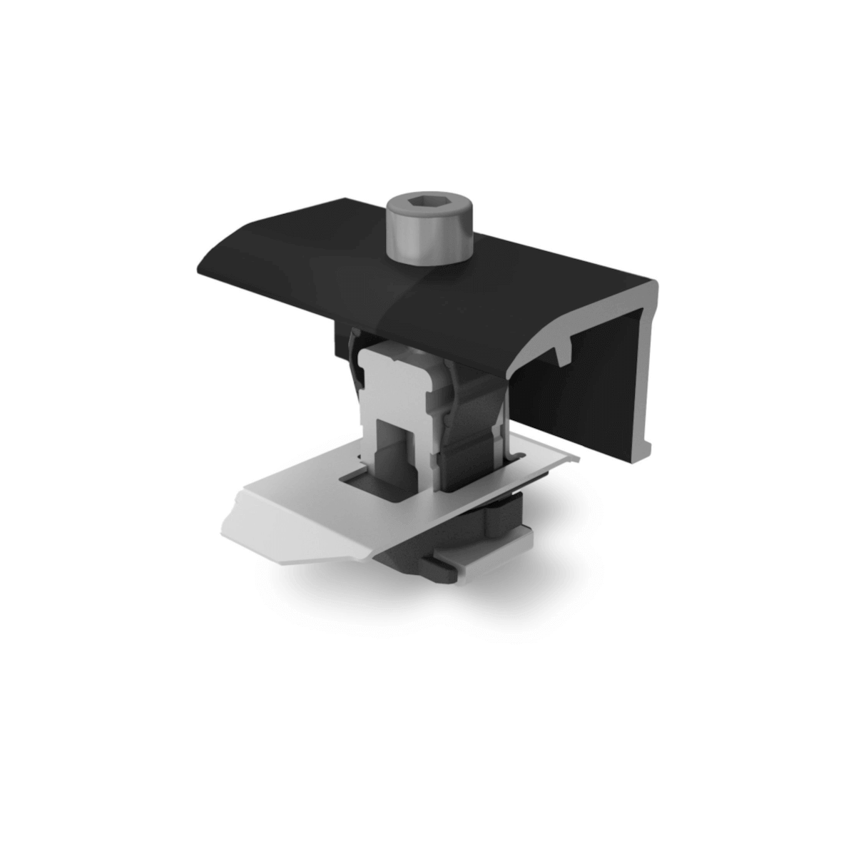 K2 Clamp EC 25-40, Black, Modulendklemme