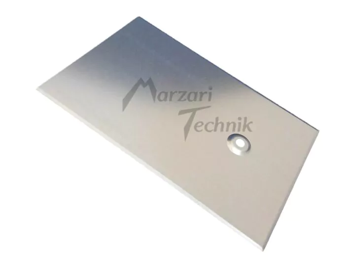 Marzari Metalldachplatte Typ Schiefer 250x 380mm f?r Stockschraube