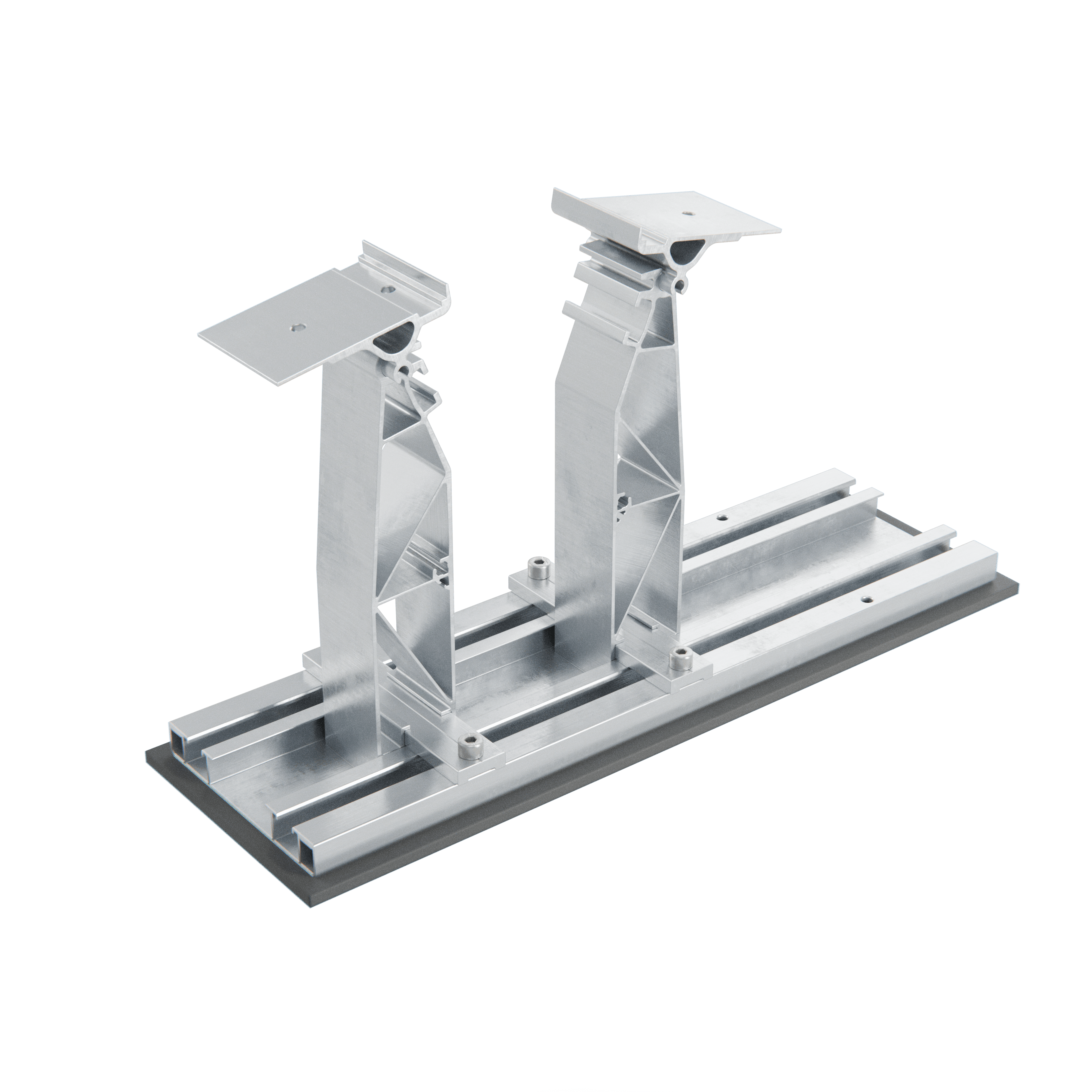 Alumero easySPEED Base plate 140x480 with Raiser Large (S)