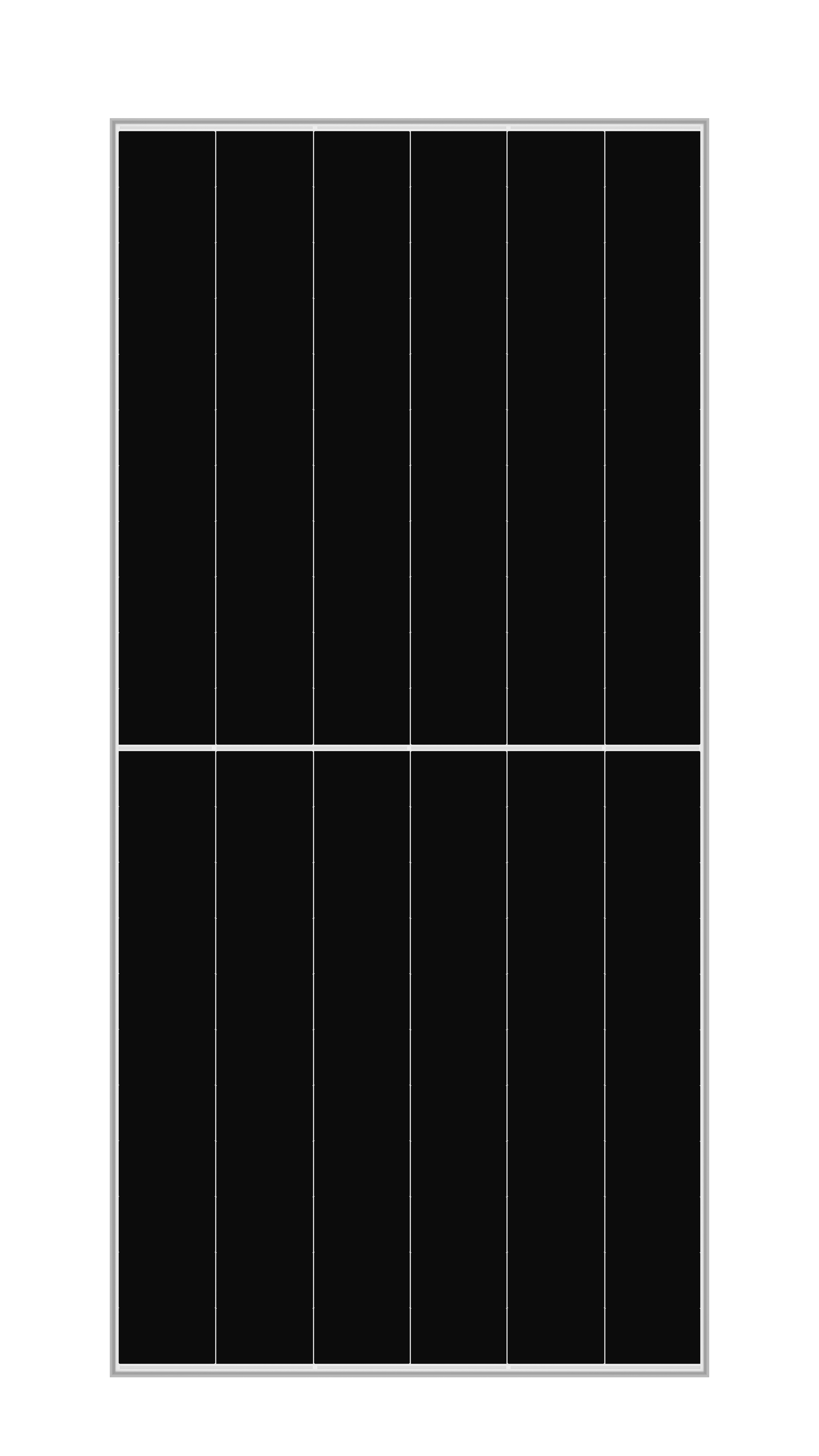 Aiko Stellar 2N+ AIKO-A650-GRH66Dw, dual glass, bifaciál, kabel 0,3 m