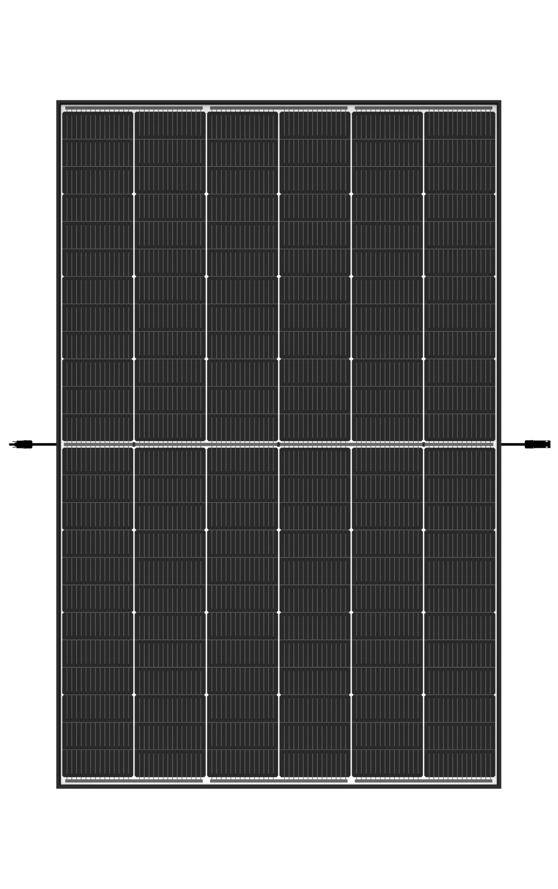 Trina 470 TSM-NEG9R.28 Vertex S+, dual glass, black frame, kabel 1,1 m