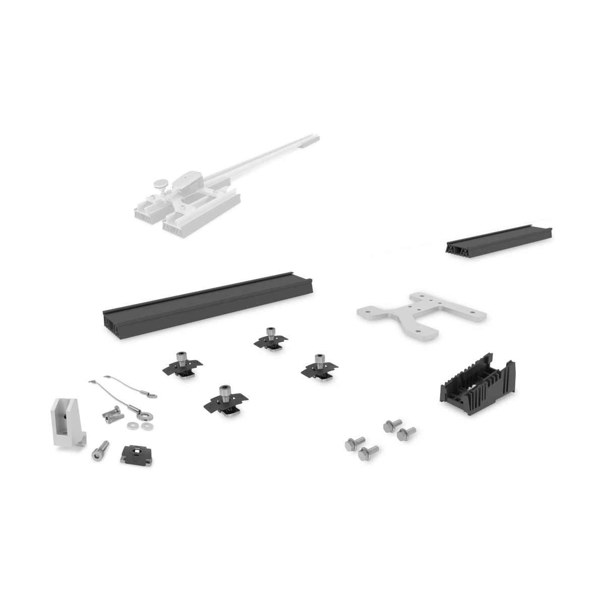 K2 Buddy Set - plochá střecha, rám 30 mm