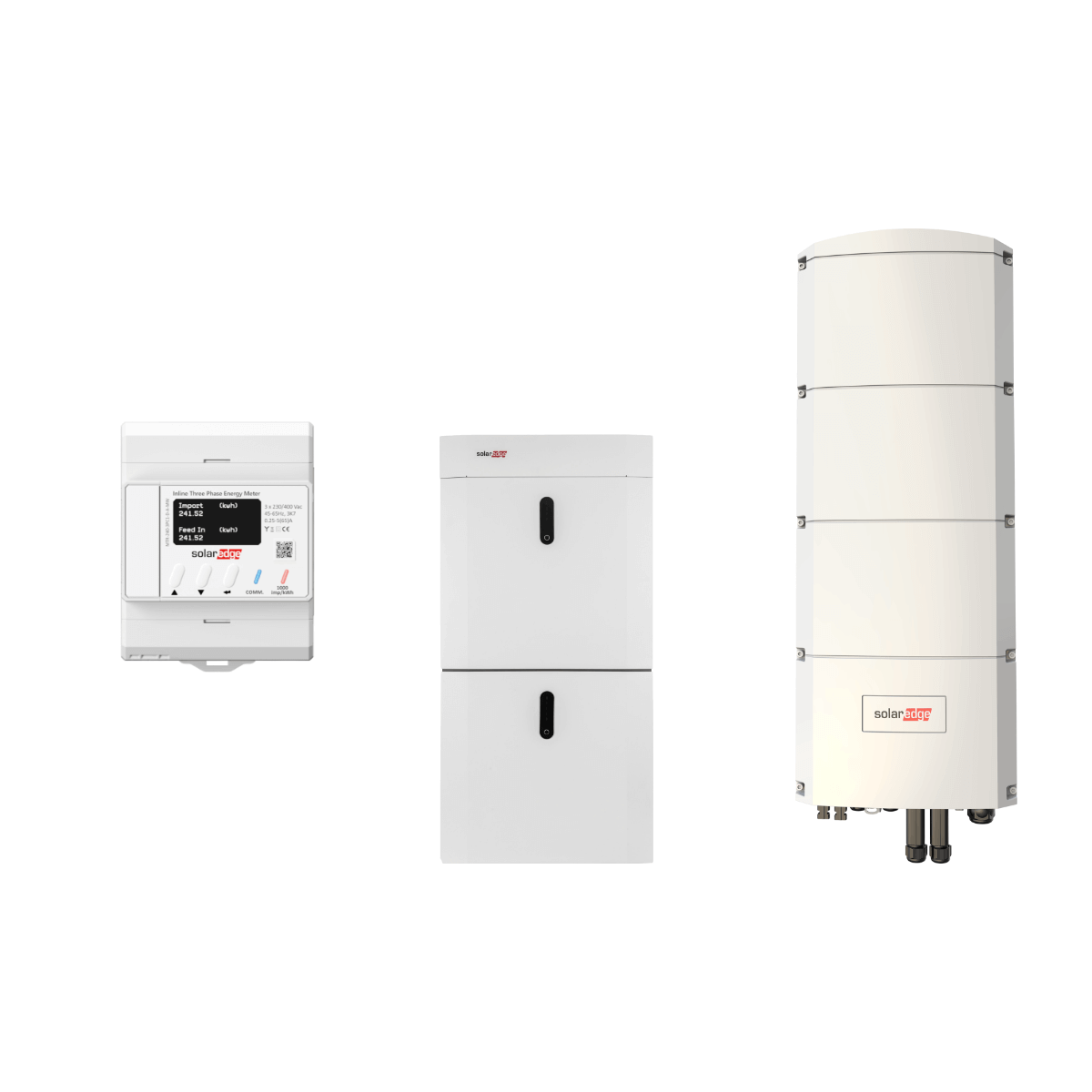 SolarEdge Home Paket mit SE10K-RWB48 und 9,2 kWh
