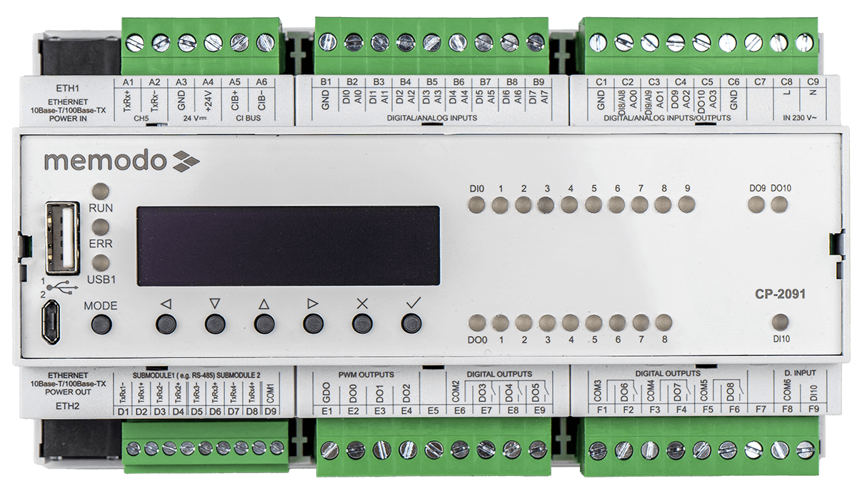 Memodo EMS - řízení spotřeby energie