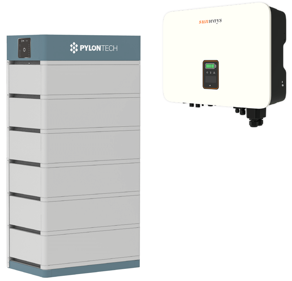Pylontech Force H1 21,3 kWh mit Sunways Hybrid STH-10KTL-HT