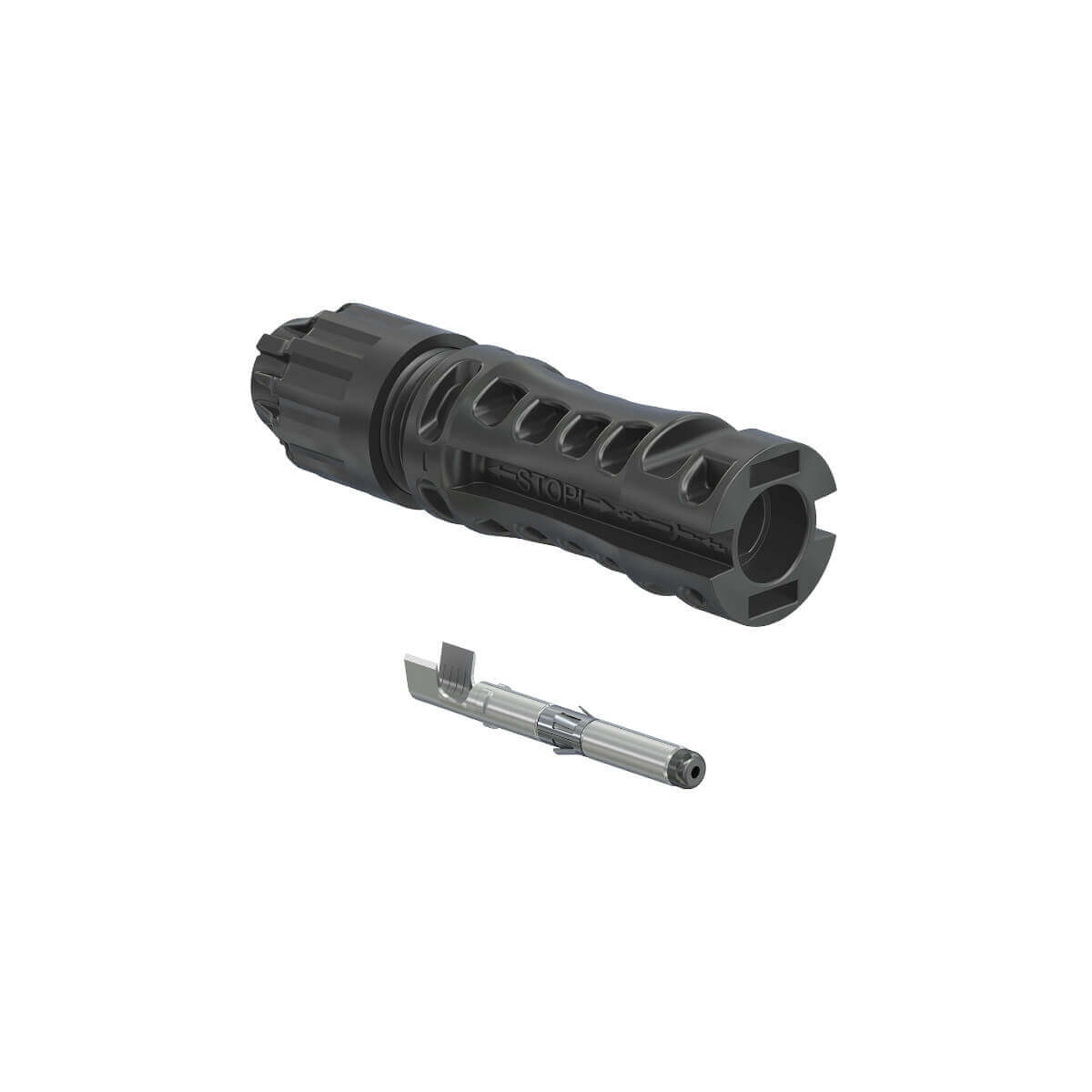 Konektor Stäubli MC4-EVO 2A samec, 4–6 mm², průměr 6,4–8,4 mm