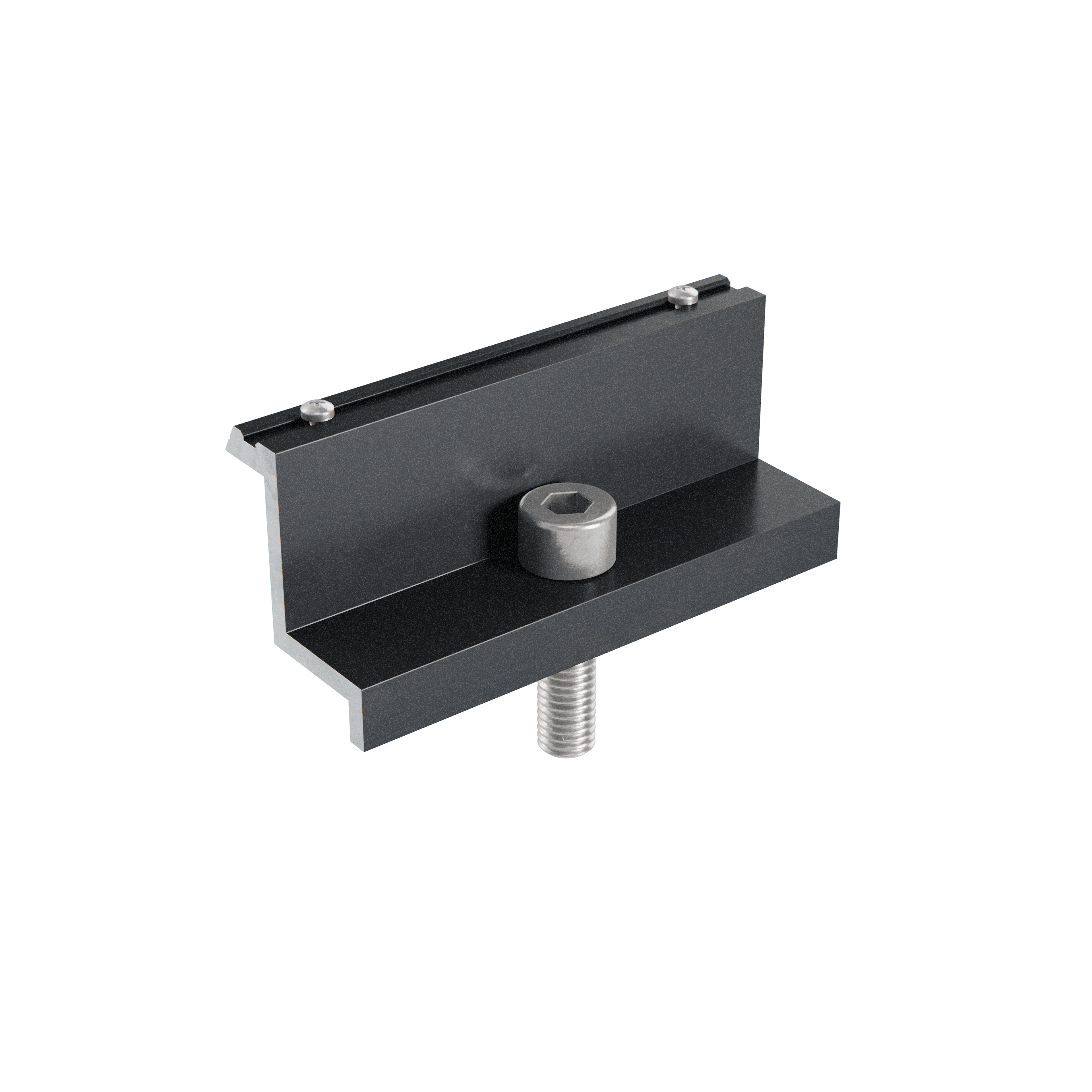 Alumero easyLight End Clamp 30 w Pins black 