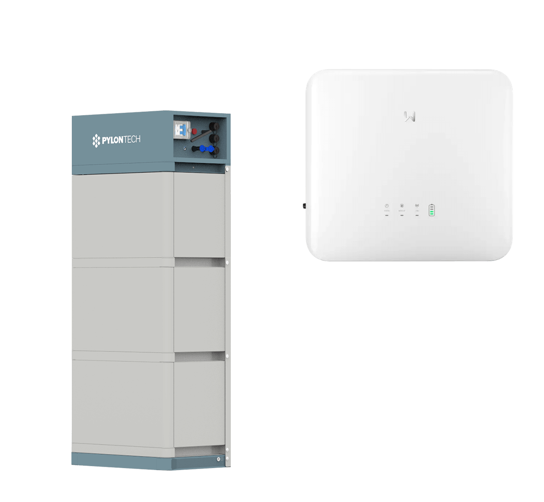 Pylontech Force H2 10,65 kWh (BMS V2) mit GoodWe ET G2 - GW10K-ET-20 (AFCI)