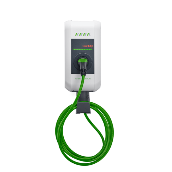 KEBA KeContact P30 řady X Green Edition včetně měřiče MID, kabelu