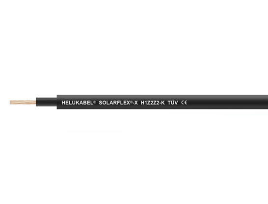 Solární kabel HELUKABEL Solarflex H1Z2Z2-K 4,0 mm² 100 m černý
