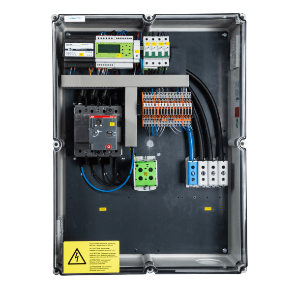 Enwitec ochrana sítě a systému feed-guard 110 kVA pro Dolní Rakousko