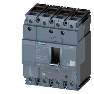 Siemens výkonový jistič 160 A, 4pólový, 25 kA SENTRON
