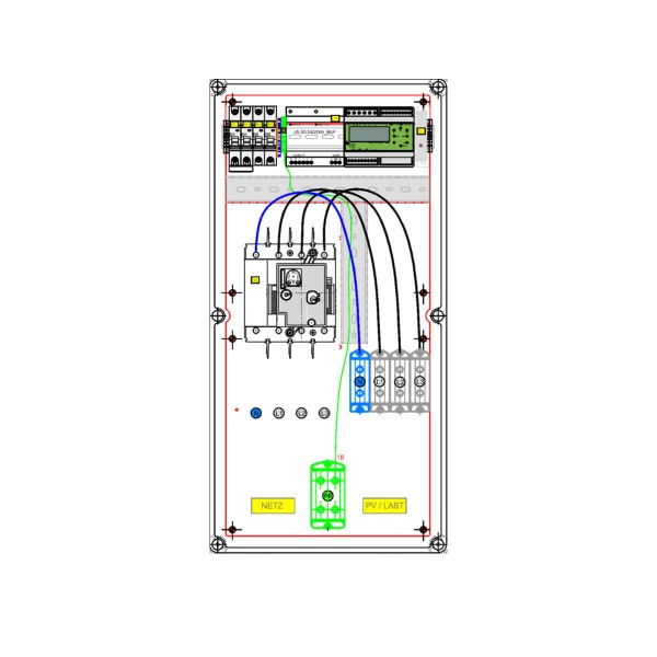 Enwitec ochrana sítě a systému feed-guard 110,4 kVA 160 A